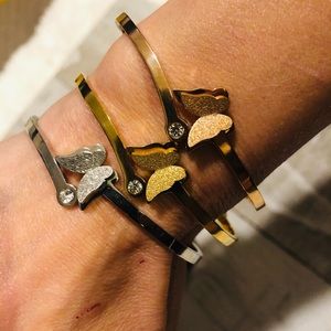 316 Stainless Steel butterfly cuff